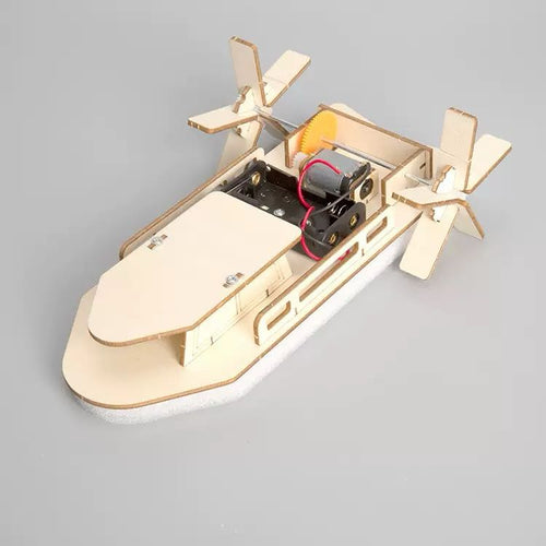 DIY Wooden Foam Boat Kit | Handmade Assembly | Safe Material | Kids STEM Educational Toy